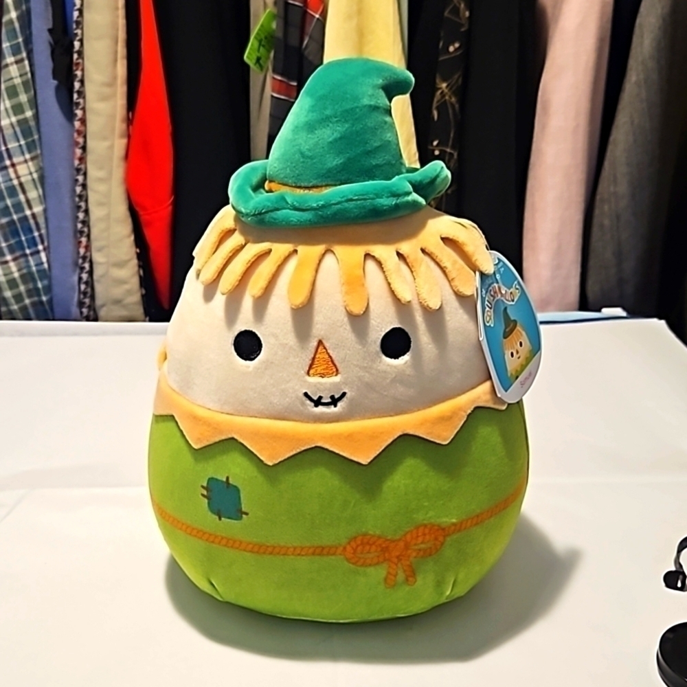 Squishmallows Samuel Scarecrow Plush 8 Inch NWT
